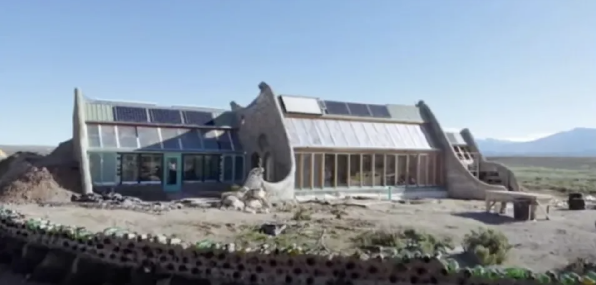 Visual Reference: Innovative Sustainable Living The Earthship Community Thrives In New