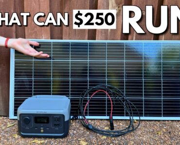 Dirt-Cheap Solar Generator Setup – What Can It Power?