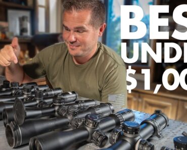 Best Scope Under $1,000: 9 scopes reviewed head-to-head