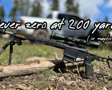 Best Distance to Zero a Hunting Rifle