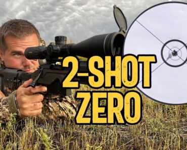 Zero Any Rifle in 2 Shots (Plus 6 common mistakes)