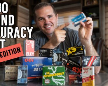 The Ultimate 22LR Ammo Accuracy Test